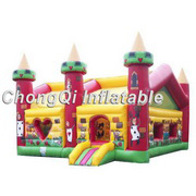 inflatable bouncer and slide combo